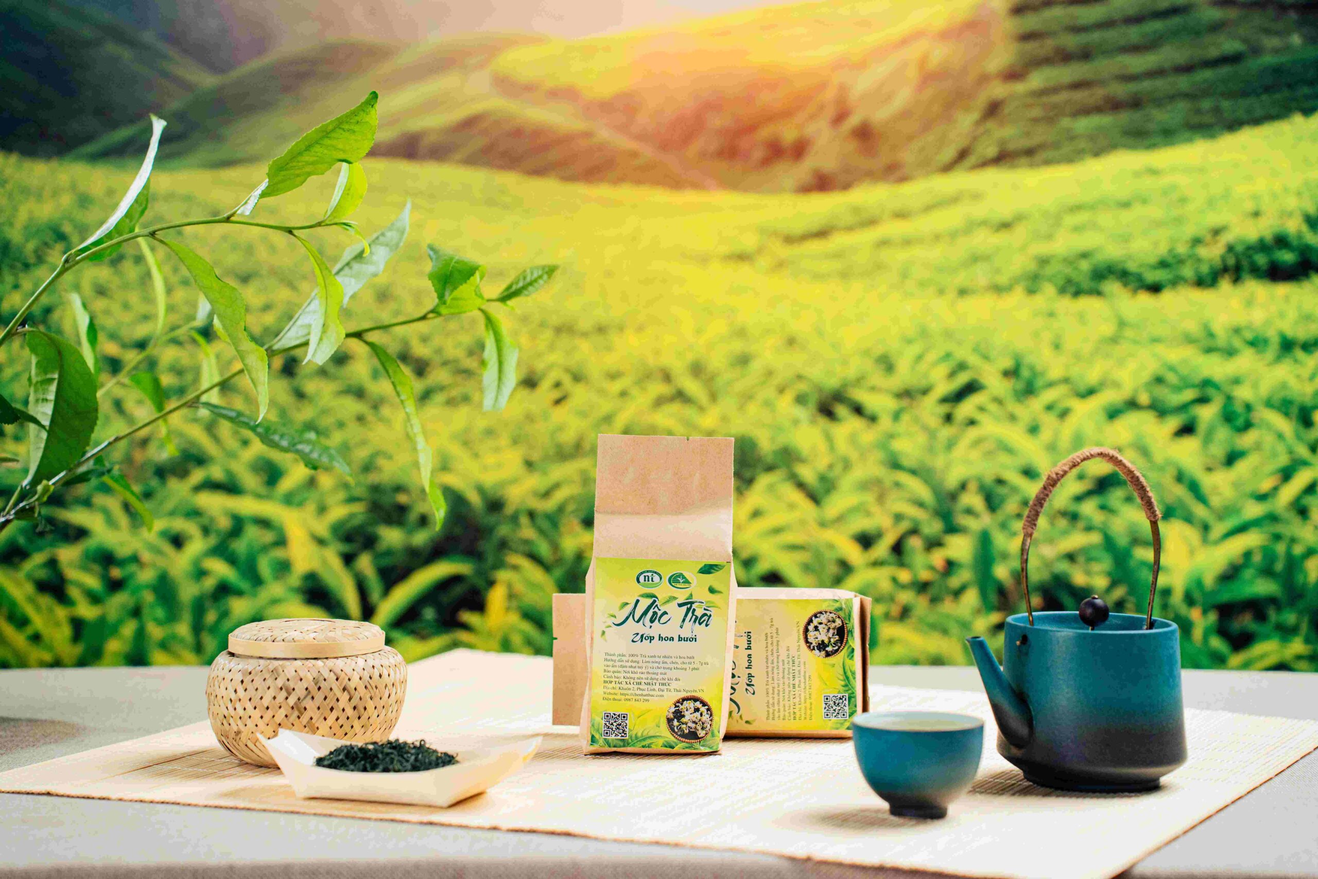 Trà ướp hoa bưởi - Nhật Thức Tea